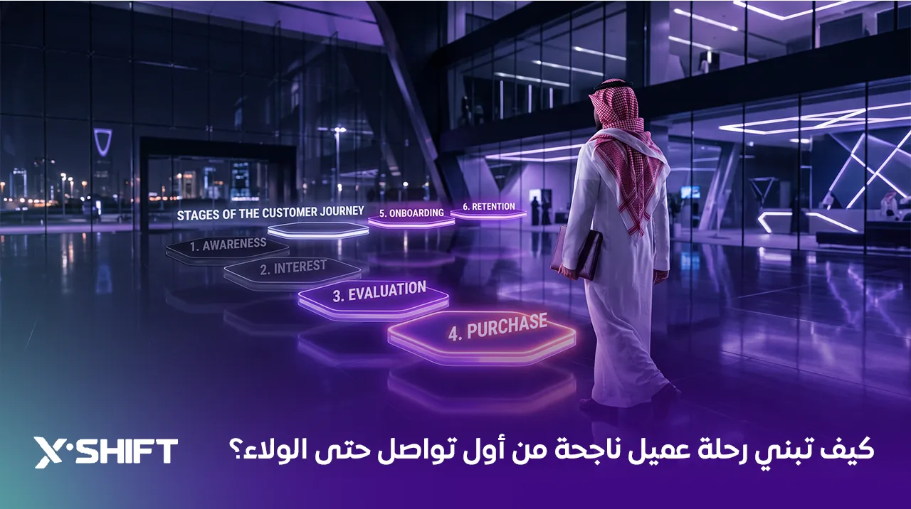 كيف تبني رحلة عميل ناجحة من أول تواصل حتى الولاء؟